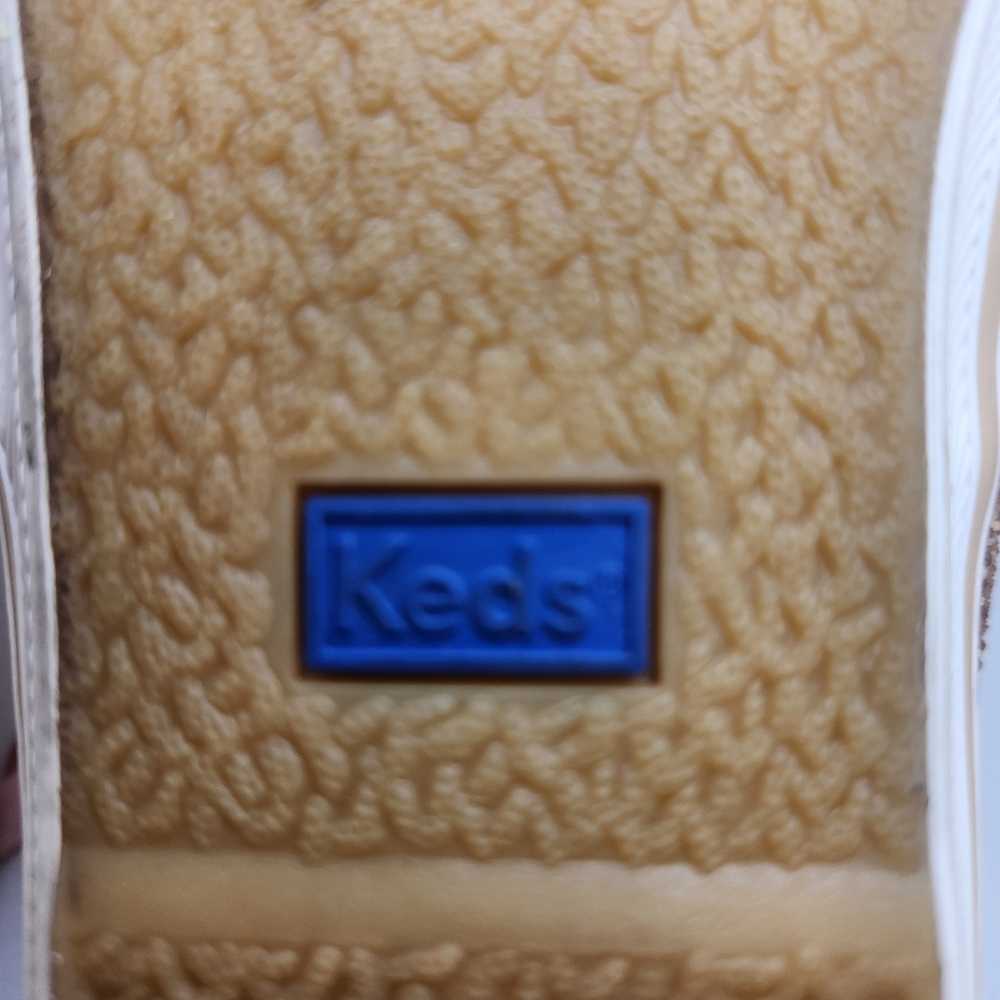 Kate Spade New York‎ X Keds Rose Gold Glitter Sneakers Womens Size 8 Lace Up - Picture 9 of 9
